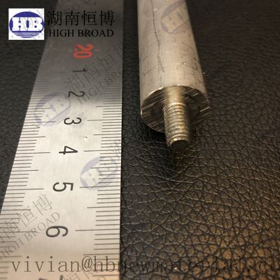 Sıcaklık pompası uyumlu Magnezyum Anod Çubuğu 39 Inch 5/8 NPT için Hibrit Elektrik Sıcaklık Pompası Su Isıtma Sistemleri