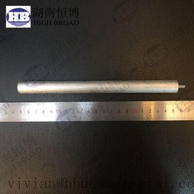 AZ63B Magnezyum Kurban Anot Çubuk 44 İnç 3/4 NPT, PTFE Bantlı Tutukluk Önleyici Bileşik Su Isıtıcı Kiti