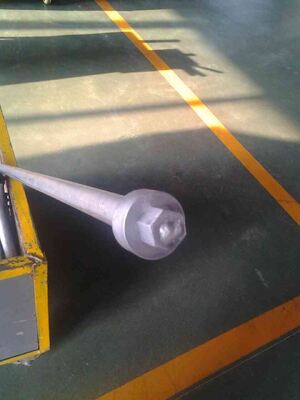 Yüksek Çekme Mukavemetli Magnezyum Anot Çubukları İyi İşlenebilirlik Korozyon Direnci Özellikleri AZ63 AZ31 AZ61 AZ80 ZK60 Koruma Çözümleri İçin