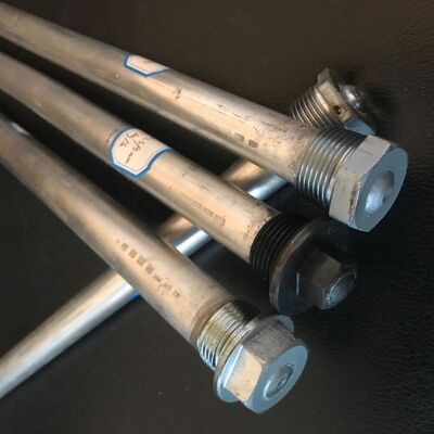 35mm Magnezyum Alaşımı Ağır Güçlü Hex Anod Çubuk M27 Fil 1200mm Deniz Kondansörü için Deniz Sınıfı