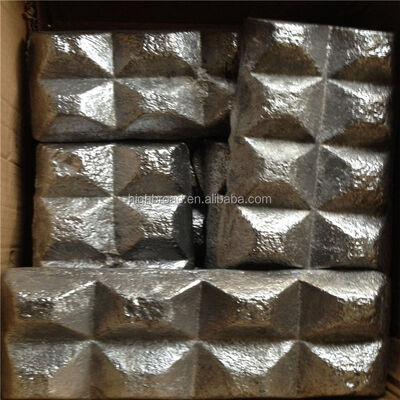AlMo10 Alüminyum Molibden Ana Alaşım Kütlesi 20-50 mm Mo10 Süper Alaşım Eritme İçin