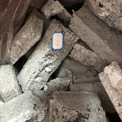 Alüminyum Niobium AlNb Ana Alaşım 5-20% Nb İçeriği Tahıl Rafine için Ingot