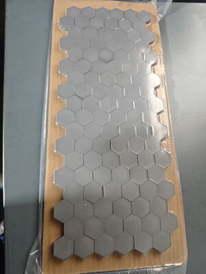 Bor Karbid Balistik Taş - NIJ Derd IV Ultra Hafif Altgen 100x100mm Seramik Saldırma Yüzü