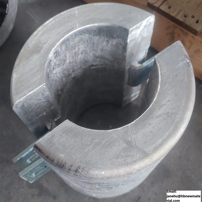 Tidal Zone Aluminum Sacrificial Anode Splash Protection 950x180x130mm 72kg Al-Zn-In Dual Insert Steel Core Marine Grade
