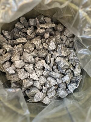 AlNb60 Niyobyum Alüminyum Ana Alaşım Granülleri 10-50mm Deniz Korozyon Dirençli Alaşım Standart Sınıfı