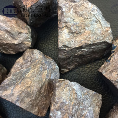 Yüksek saflıklı alüminyum tanesi rafine için 14,0-16,0% manganez içeriği olan CuMn15 Mangan Master Alloy