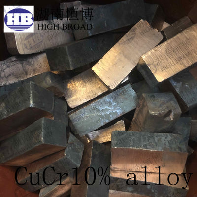 Yüksek saflıklı alüminyum tanesi rafine için 14,0-16,0% manganez içeriği olan CuMn15 Mangan Master Alloy