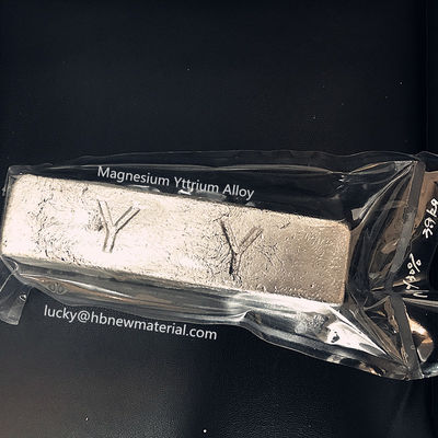 Magnezyum Yttrium MgY30 MgY25 Aerospace Otomotiv Magnezyum döküm için Master Alloy Ingot Gran Refiner