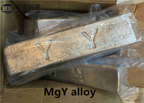Magnezyum Yttrium Master Alaşımı % 5 Yttrium İçeriği ile Sürünme Direnci ve Yüksek Sıcaklık Gücü Geliştirme