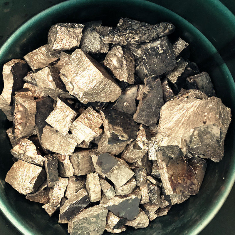 Alüminyum Tungsten AlW5 Master Alloy 5% W İçeriği Tahıl Rafine için Ingot