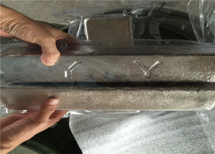 MgY30 Yüksek sıcaklık dayanıklılığı ve sürünmeye dayanıklılığı için% 30 Yttrium içeriği olan Magnezyum Yttrium Master Alaşımı