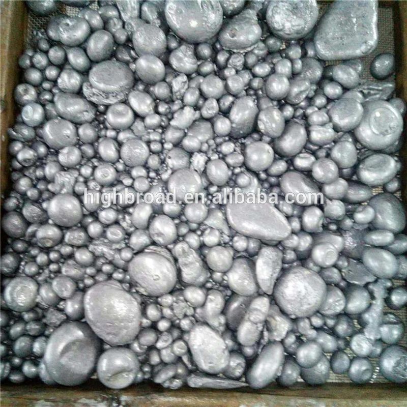 Alüminyum Lanthanum AlLa Master Alloy 5-15% La İçeriği Tahıl Rafine için Ingot