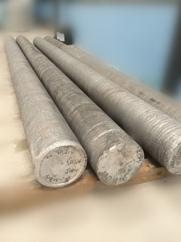 Magnezyum Alaşımlı Masif Yuvarlak Çubuk HB-RB-10 AZ31B Çap 10mm Hassas Bağlantı Elemanı Stoğu İçin