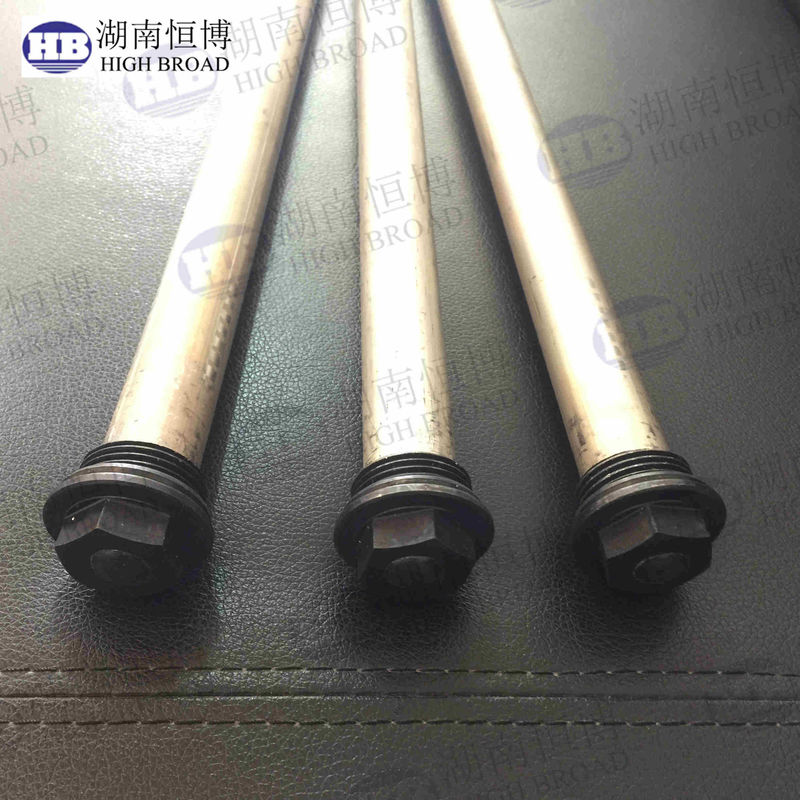 AZ31 Ve Saf Magnezyum Su Isıtıcı Anot Çubuk Bar 19mm 26mm