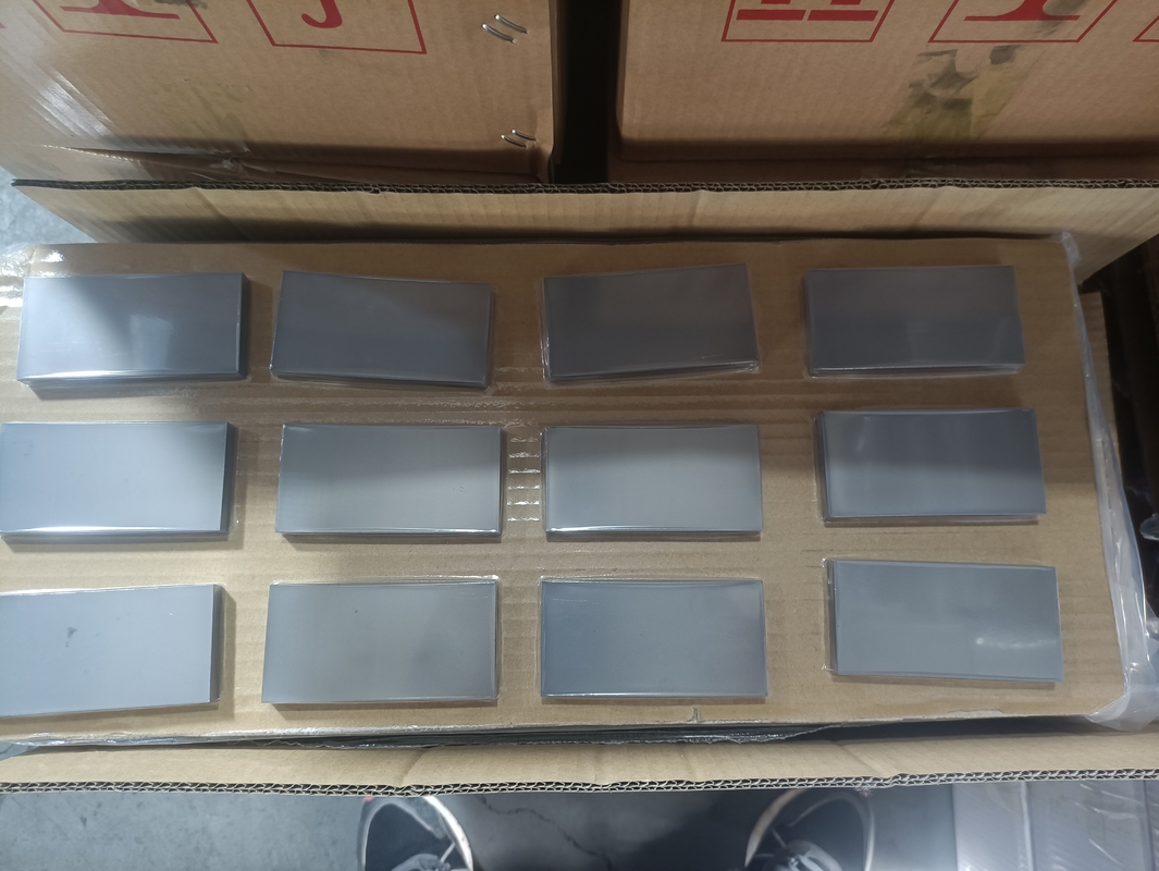 Mermi geçirmez koruma için silikon karbid bor karbid balistik kare plakalar