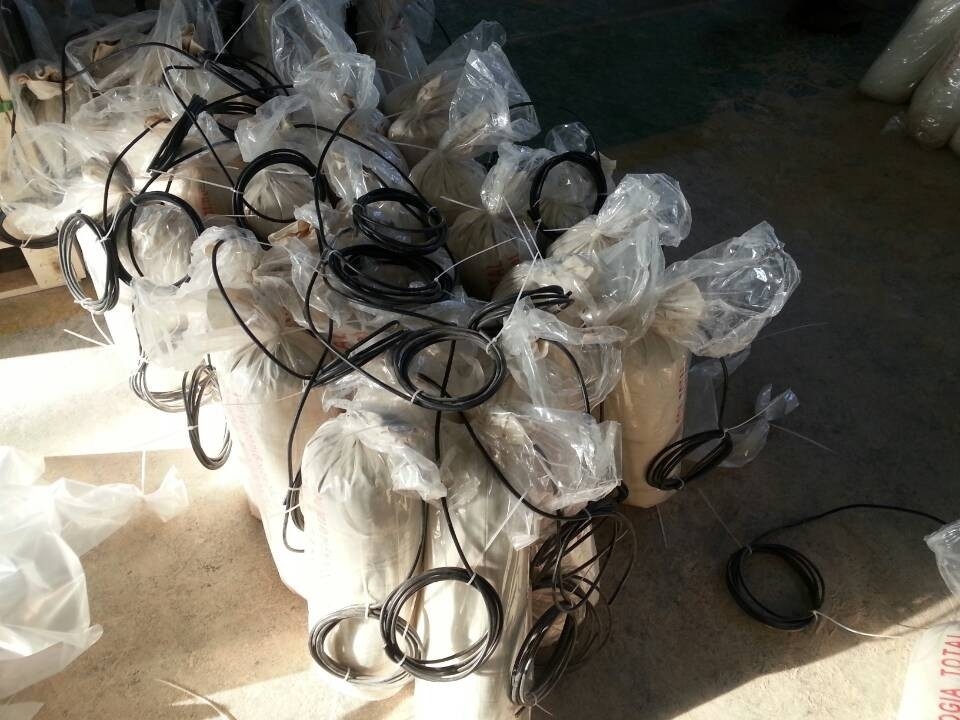 Yeraltı boru hatları korozyon dökme magnezyum anodu, kablolar 7.7 kg 17 lbs