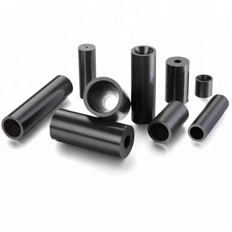 Sıcak Preslenmiş Bor Karbid Kum Patlaması Nozzle Core Insert with HRA 93+ Hardness and 35x20mm Dimensions