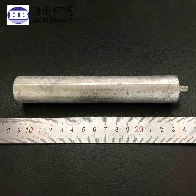 Endüstriyel 1 Inch NPT Heavy Duty Magnesium Anode Rod 40 Inch Büyük Ticari Kazan Tankı Katodik Koruma