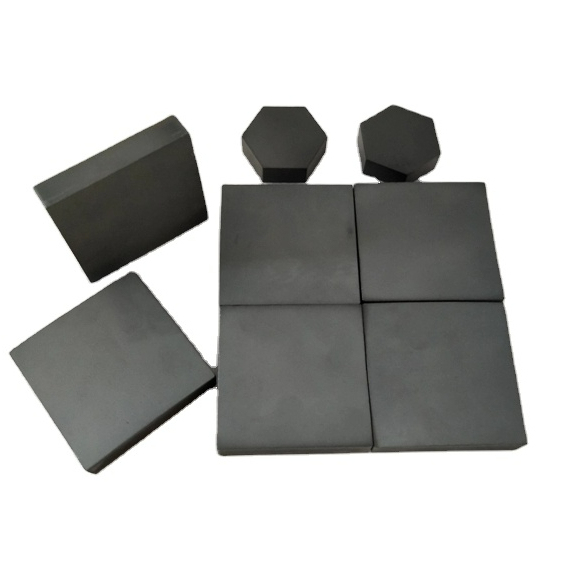 Endüstriyel Kullanım için 3.15 g/cm3 Yoğunluğunda Silisyum Karbür Plaka, 50x50 ve 100x100 Boyutlarında