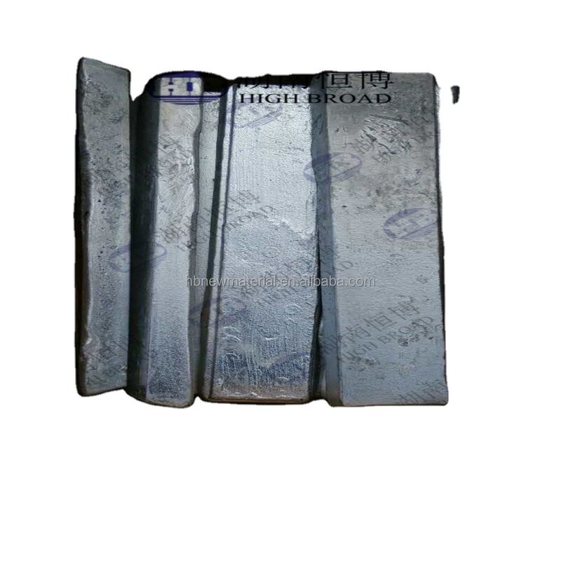 Alüminyum Berilyum Master Alloy Be Ingot, Taneler Arıtma ve Mekanik Özelliklerin Geliştirilmesi İçin Be 3-5%