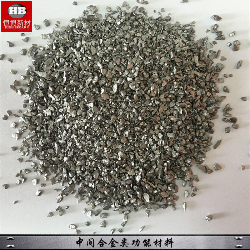 Alüminyum Niobium Master Alloy Granules Şekil Nb 60% 70% Al Tahıl Rafine için Denge